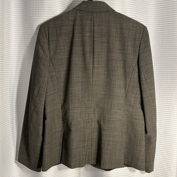 Ann Taylor Loft Petites Blazer/Jacket Brown and Gray size 14 Petite - Picture 2 of 11